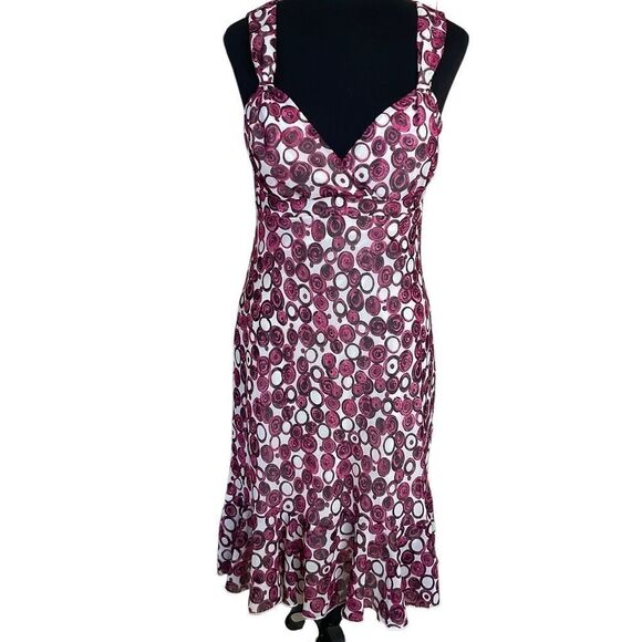 SPEECHLESS Sleeveless Empire Waist Low V-neck Dress Size 7 - Picture 1 of 16
